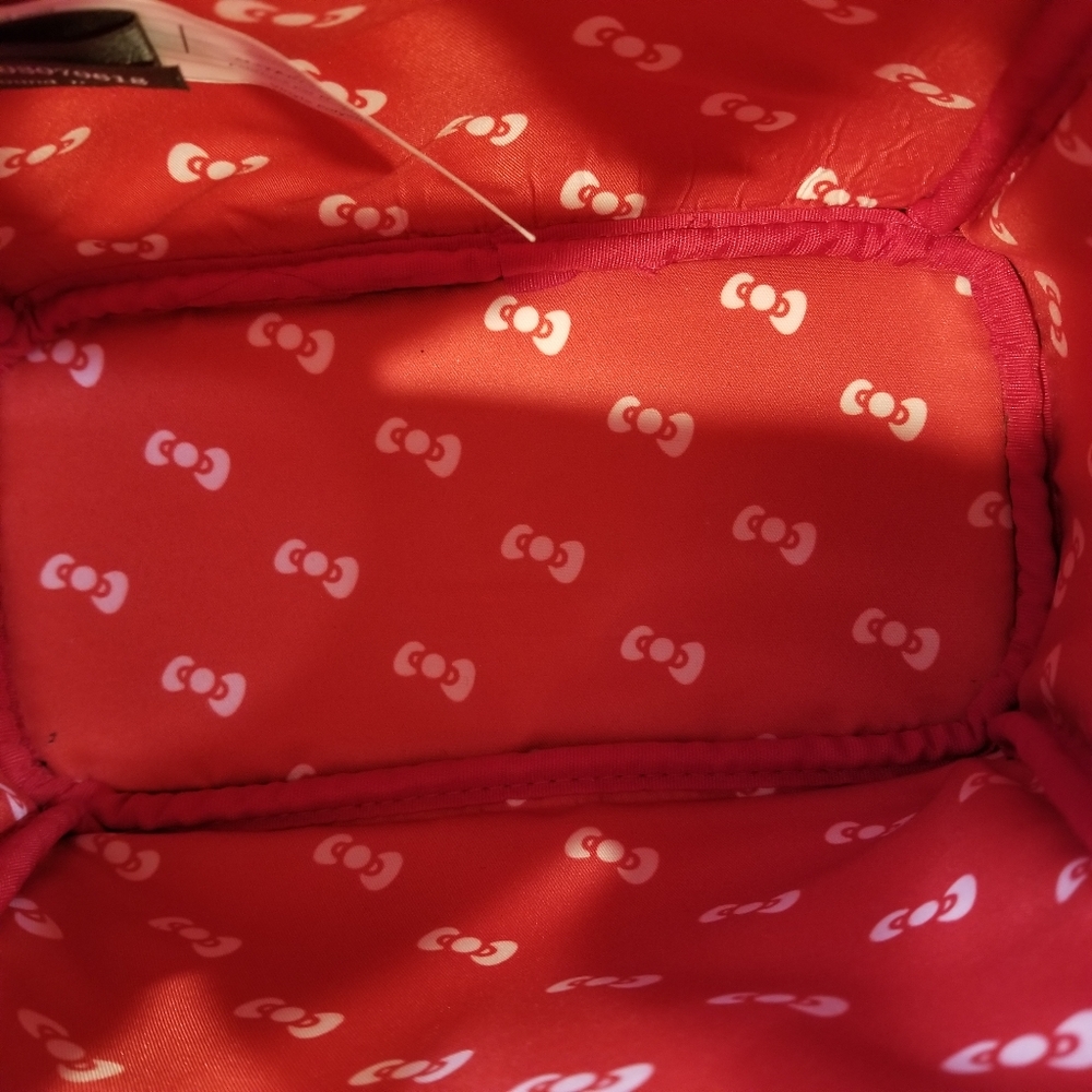 Hello Kitty Loungefly Mini Backpack Universal Stu… - image 7